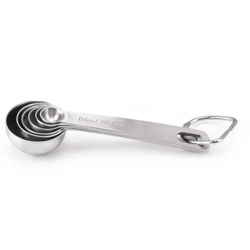 Stainless Steel Measuring Spoons (6 Pcs)