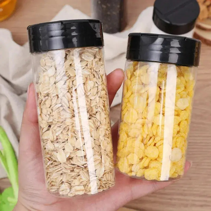 Plastic Spice Jar Set (4 Pcs)