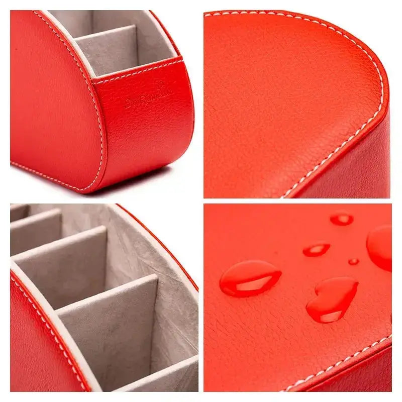 Vegan Leather Remote Control Holder