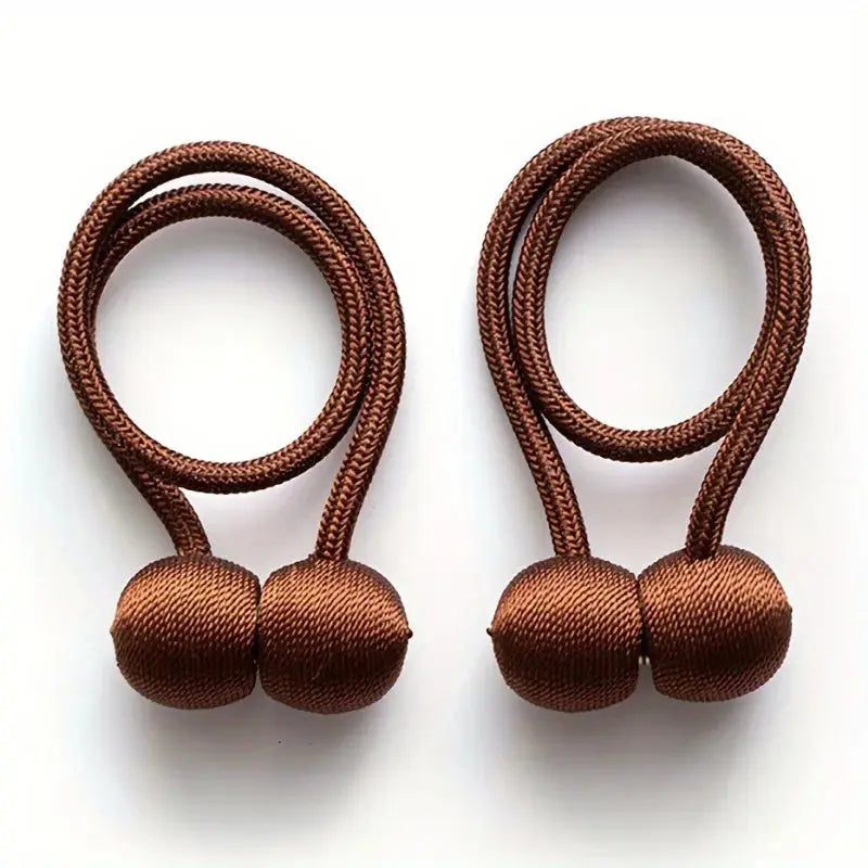 Magnetic Earphone Curtain Tiebacks (2 Pcs)