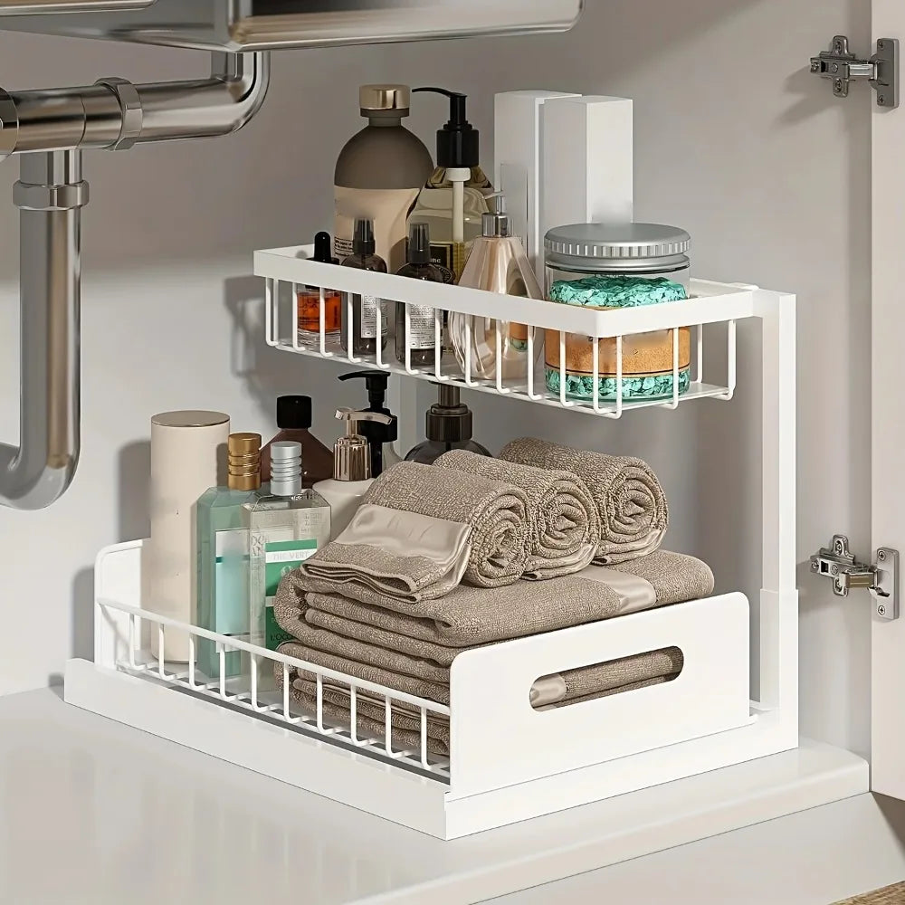 Double Layer Under Sink Organizer