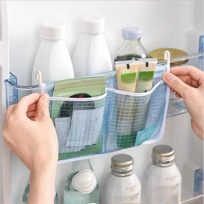 Fridge Mesh Organizer Bags (3 Pcs)