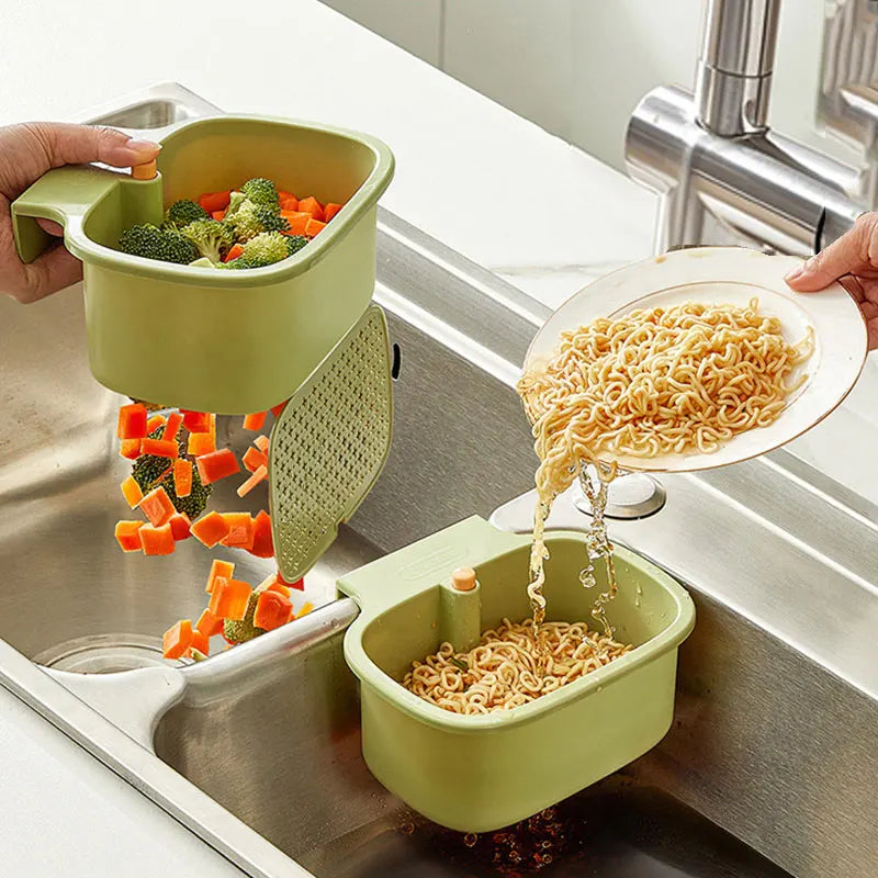 Press Drain Sink Basket