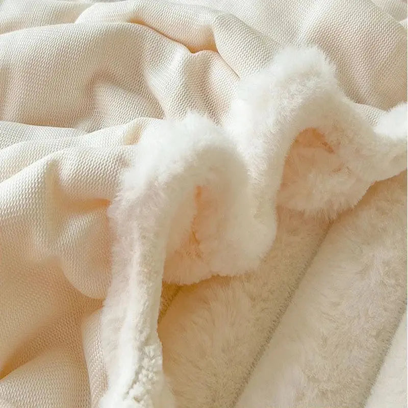Faux Fur Fitted Bed Sheet