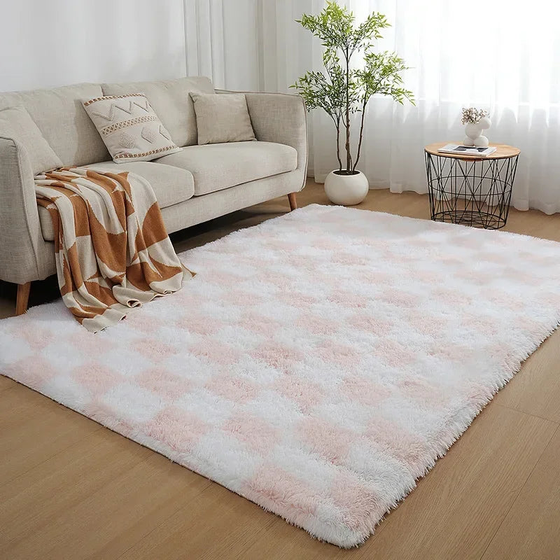 Checkered Area Rug