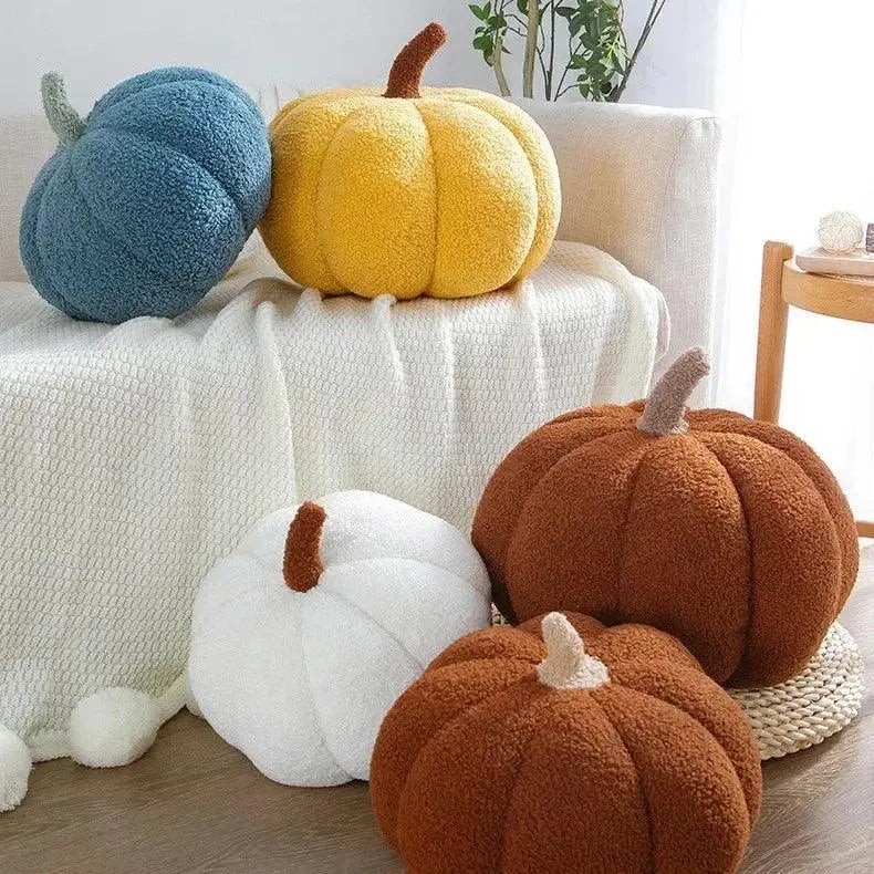 Nordic Plush Pumpkin Cushion