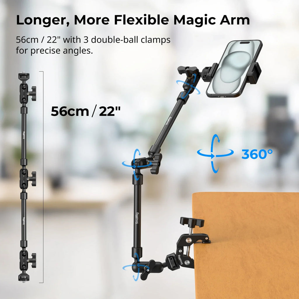 Magic Arm Mount with Crab Clamp