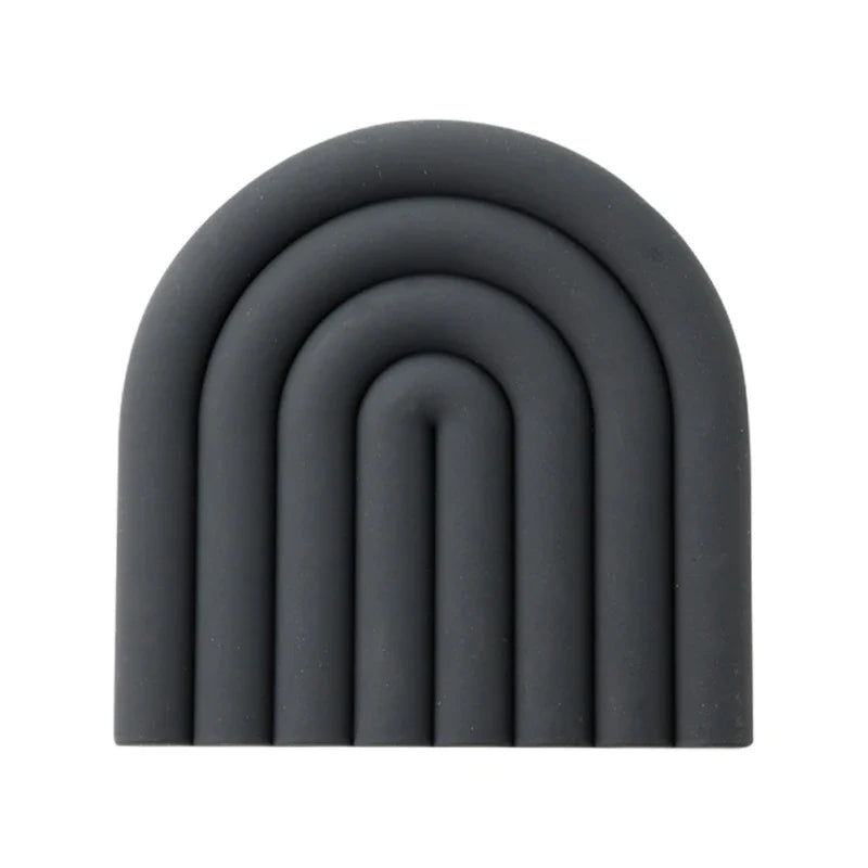 Rainbow Silicone Trivets (2 Pcs)