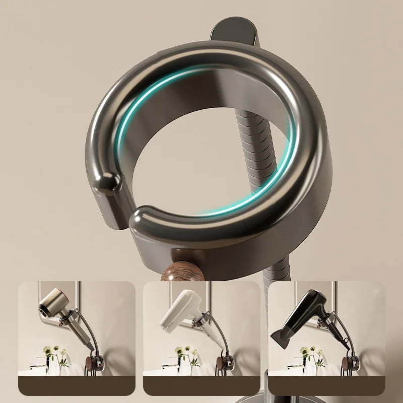 Rotating Hair Dryer Holder