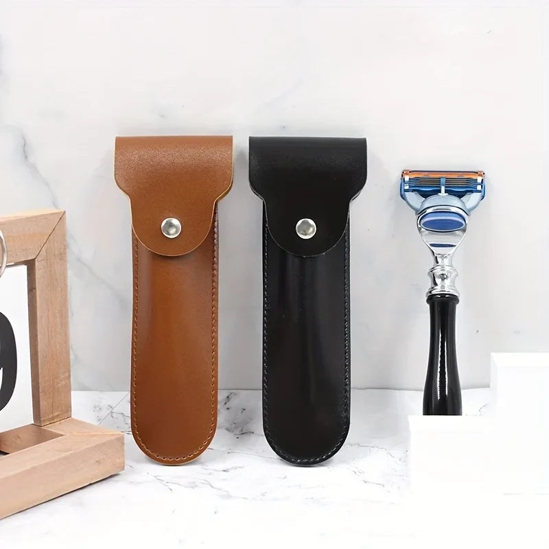 Leather Razor Case