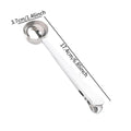 Stainless Steel Coffee Scoop with Clip