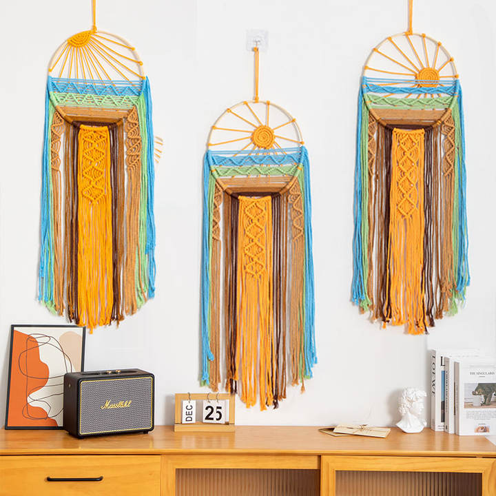 Macrame Sunrise Wall Hanging