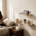 Foldable Wall Shelves in use