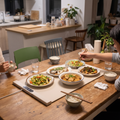 Food Warming Mat in use