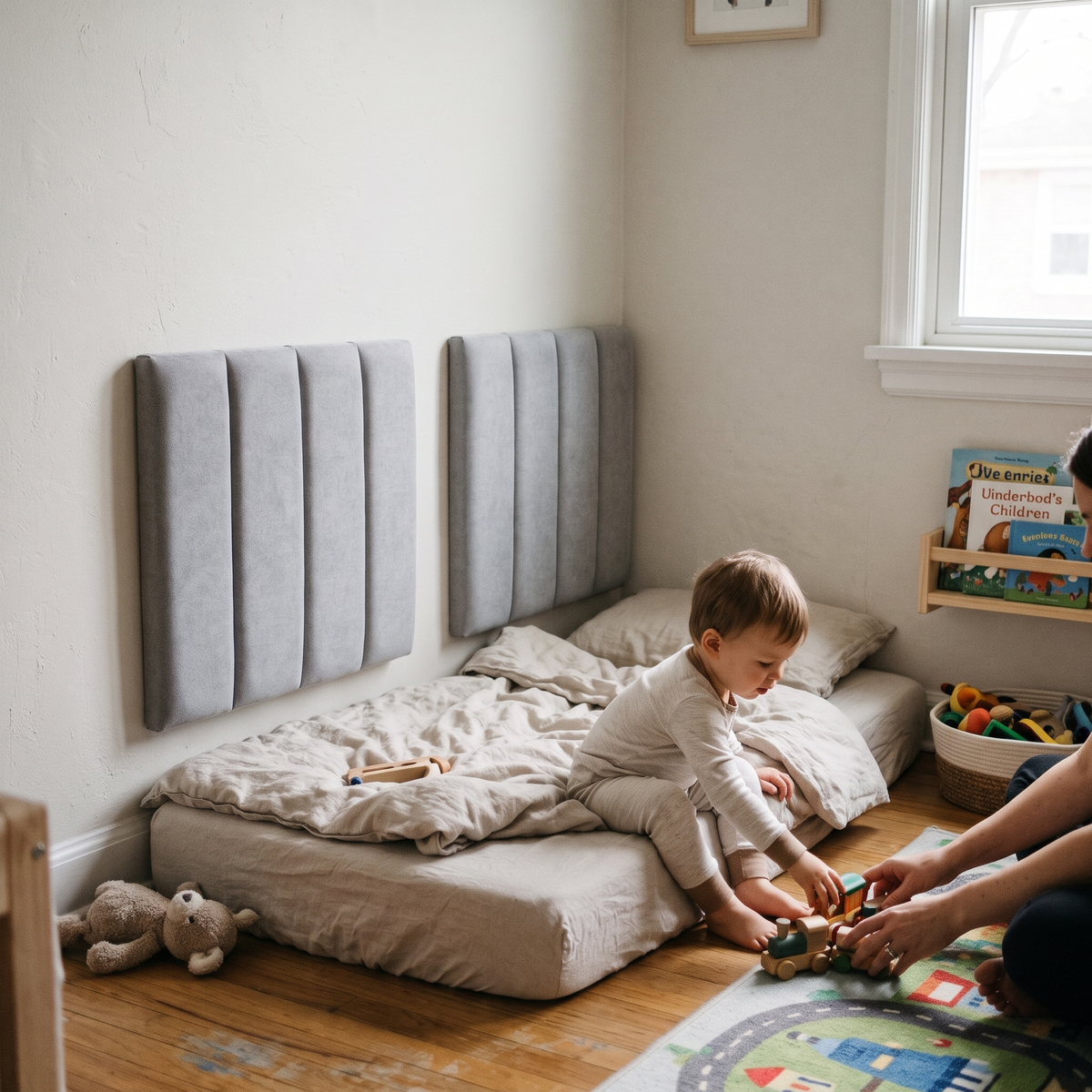 Safety Wall Cushion in use