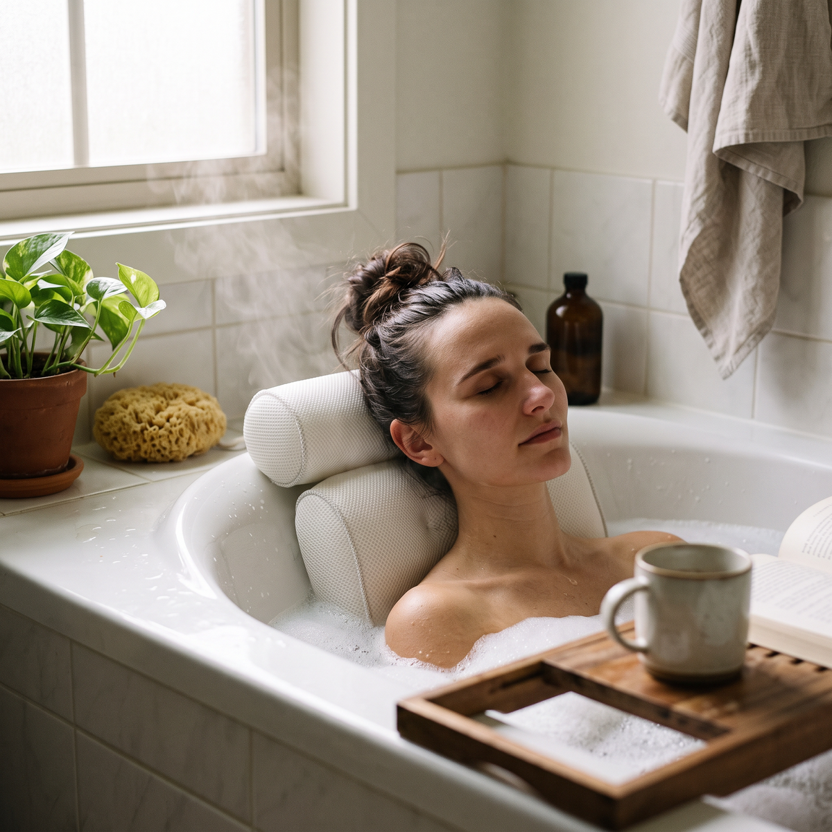 Spa Bathtub Pillow lifestyle