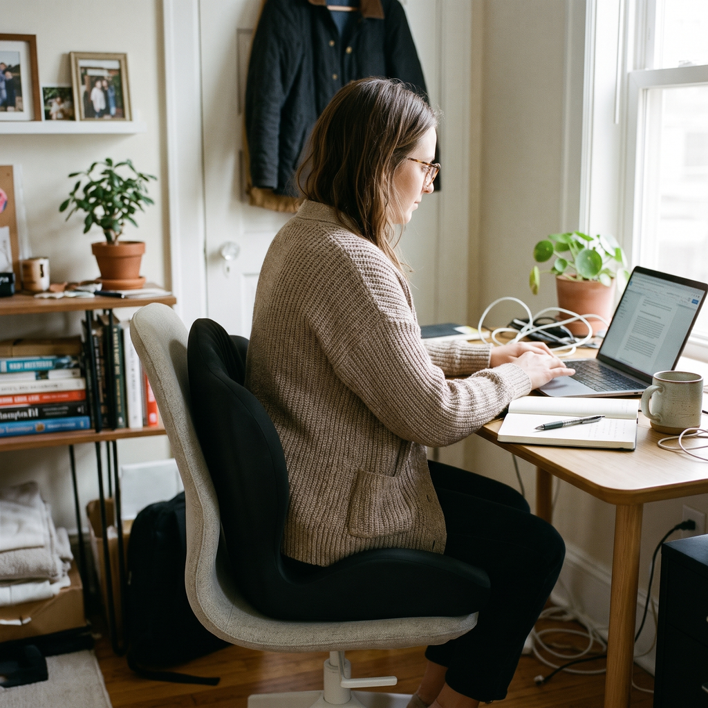 Memory Foam Seat Cushion lifestyle