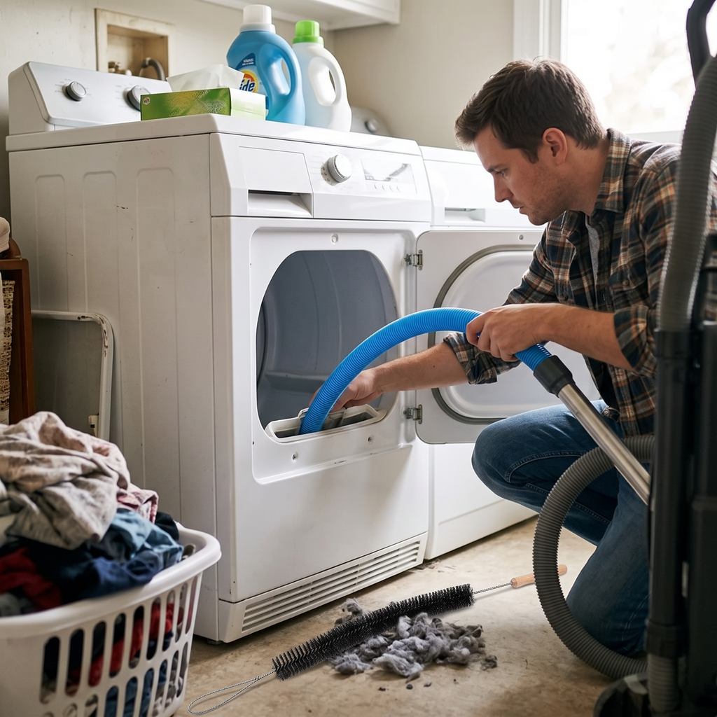 Dryer Vent Cleaner Kit lifestyle