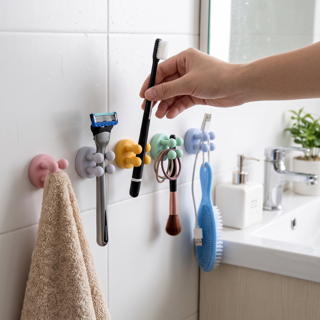 Silicone Hook Holders lifestyle