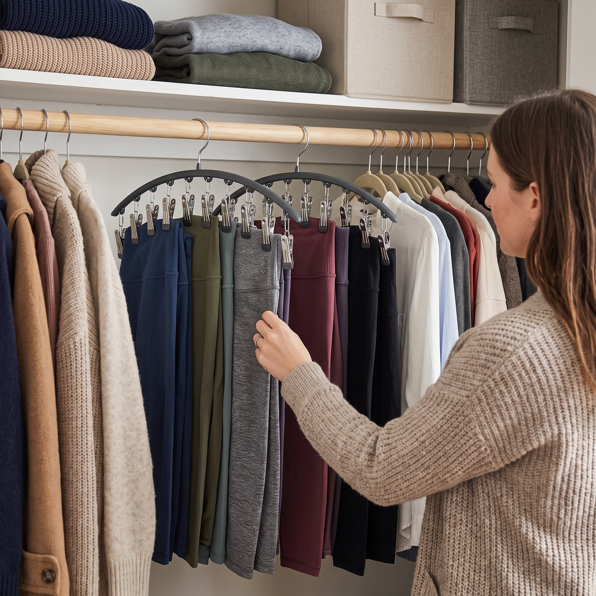 Legging Organizer Hanger lifestyle