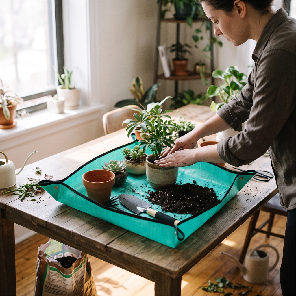 Plant Repotting Mat lifestyle