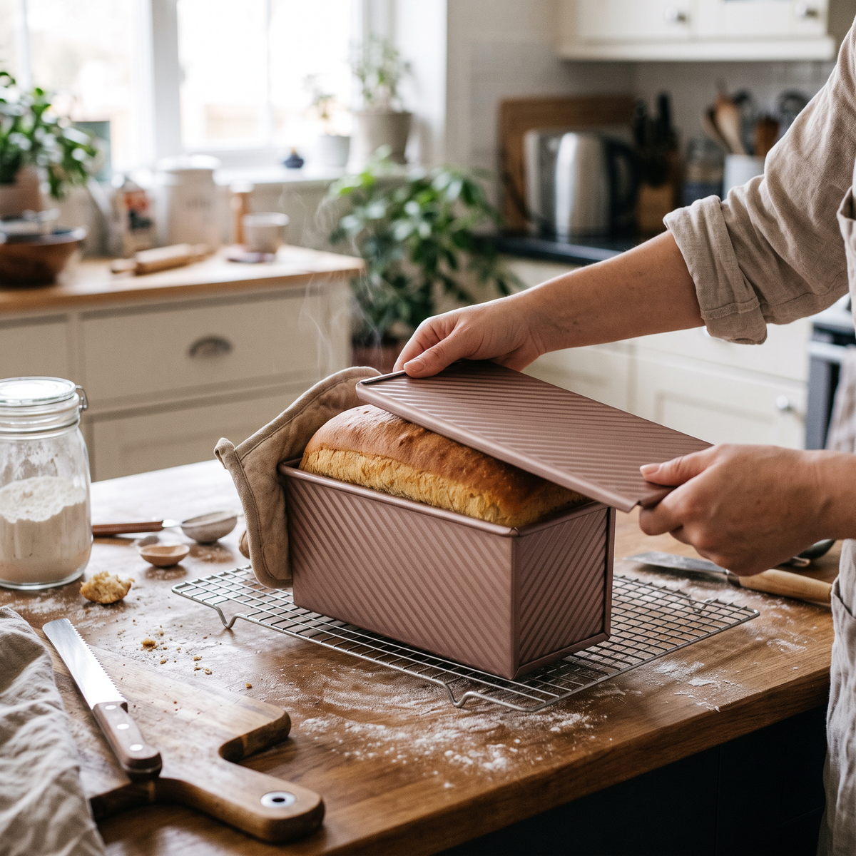 Pullman Loaf Pan lifestyle