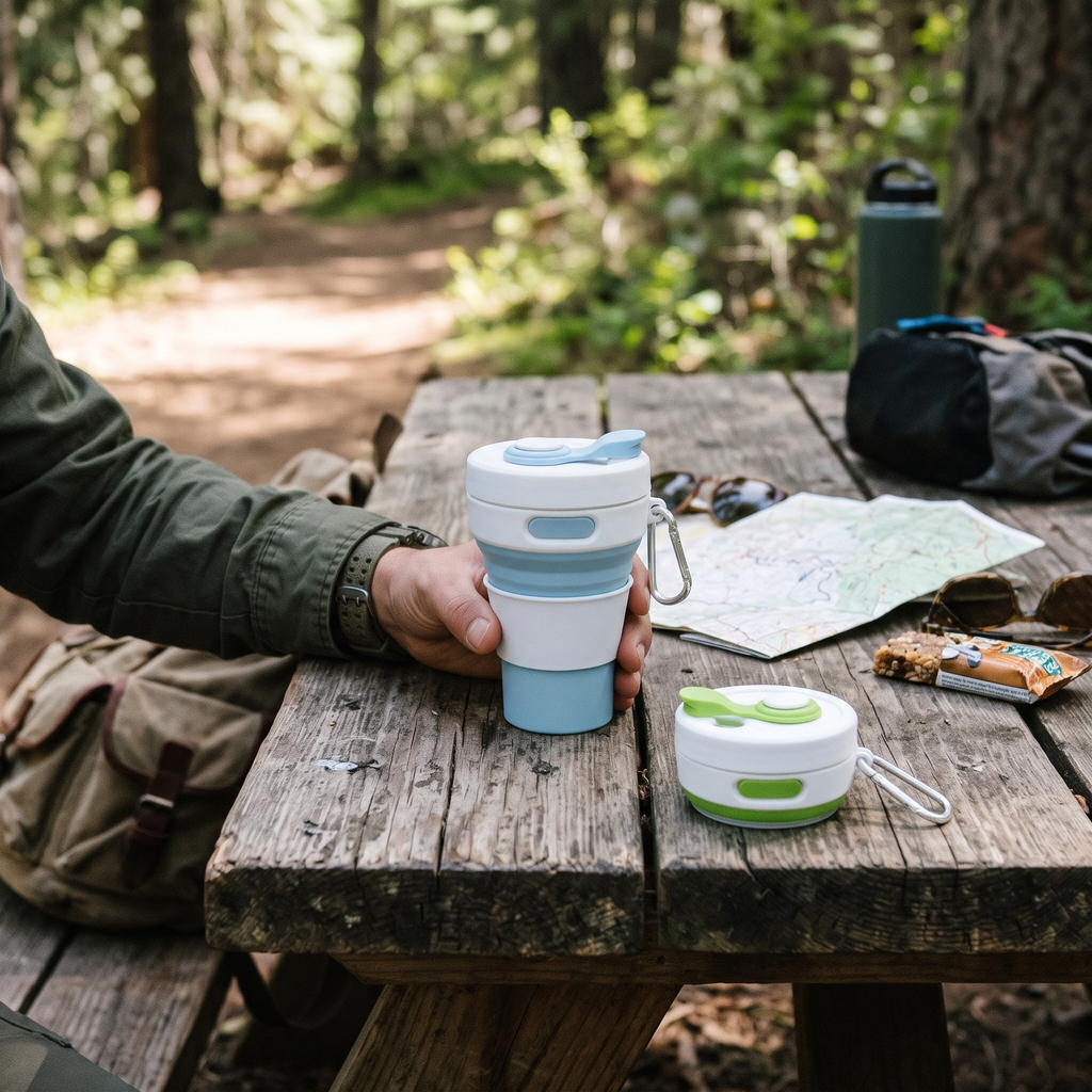 Silicone Travel Cup lifestyle