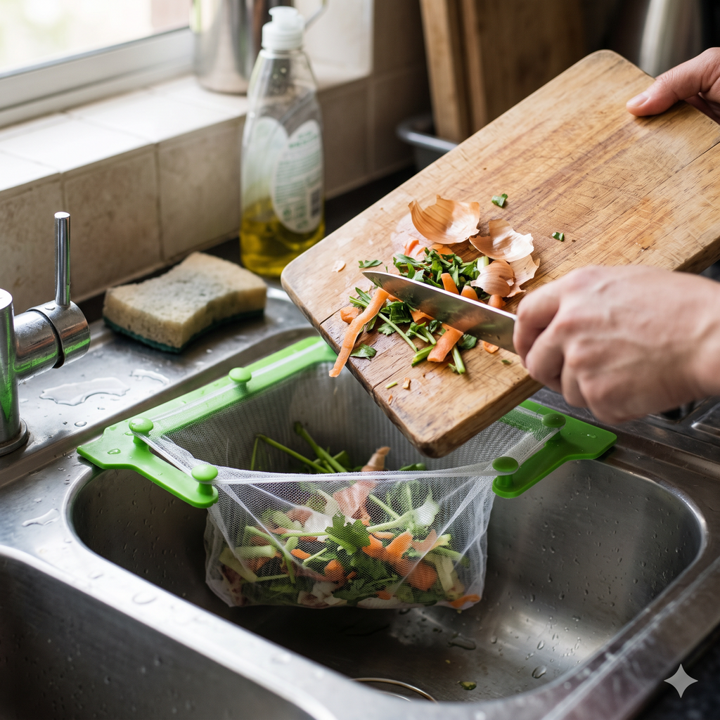 Triangle Sink Strainer lifestyle
