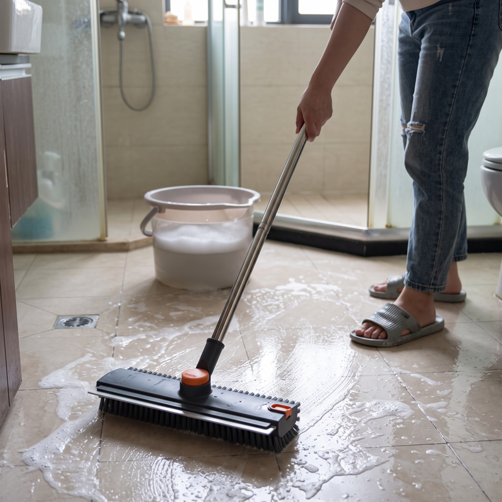 Floor Scrub Brush lifestyle