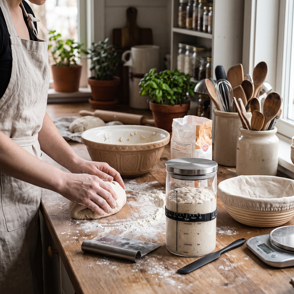 Sourdough Starter Jar lifestyle