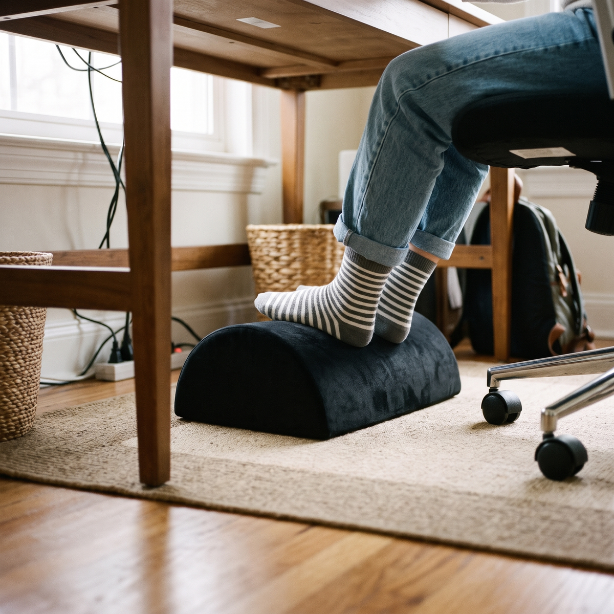 Comfort Desk Footrest lifestyle
