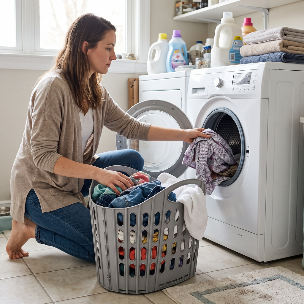 Foldable Laundry Hamper lifestyle