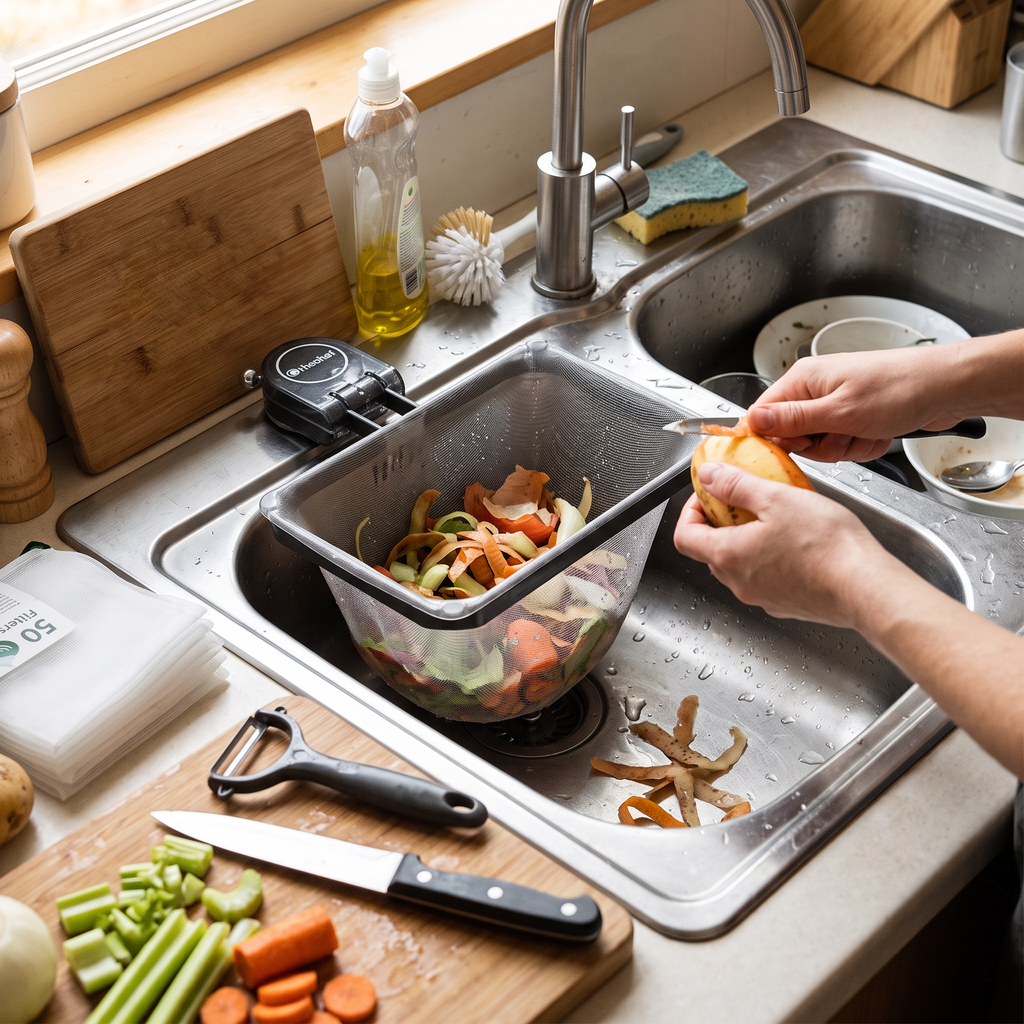 Sink Filter Holder lifestyle
