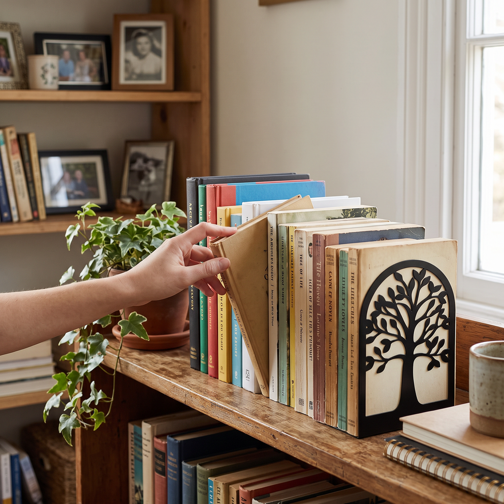 Tree of Life Bookends lifestyle