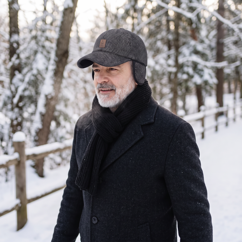 Winter Earflap Cap lifestyle