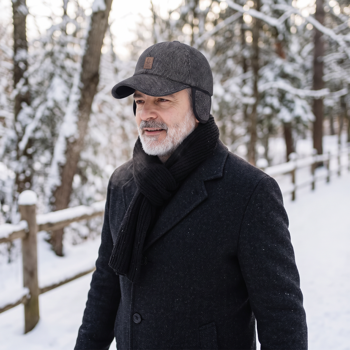 Winter Earflap Cap lifestyle