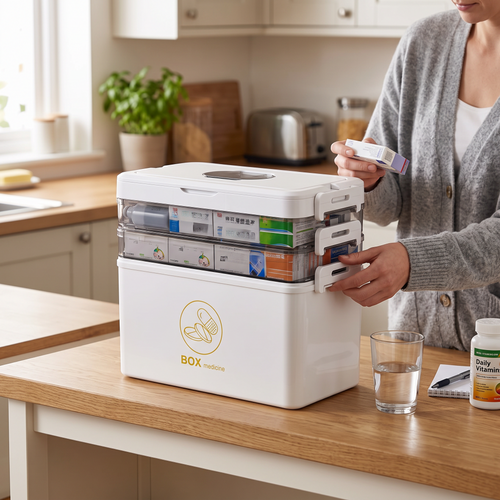 Medicine Storage Box lifestyle