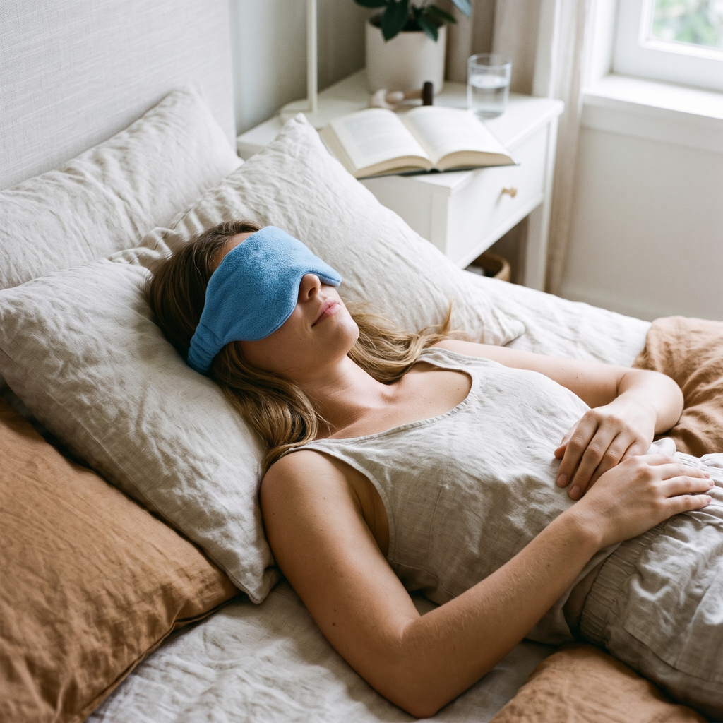 Weighted Sleep Mask lifestyle
