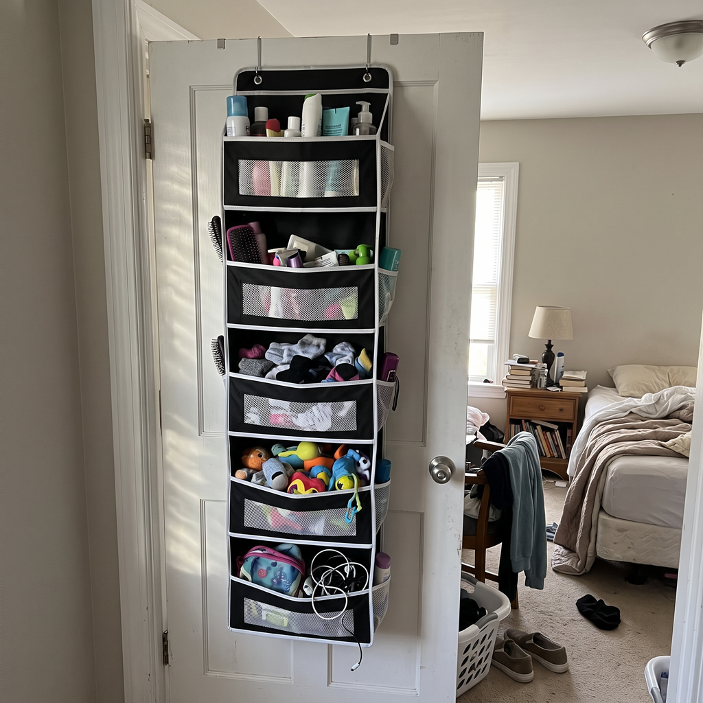 5-Shelf Over-Door Organizer lifestyle