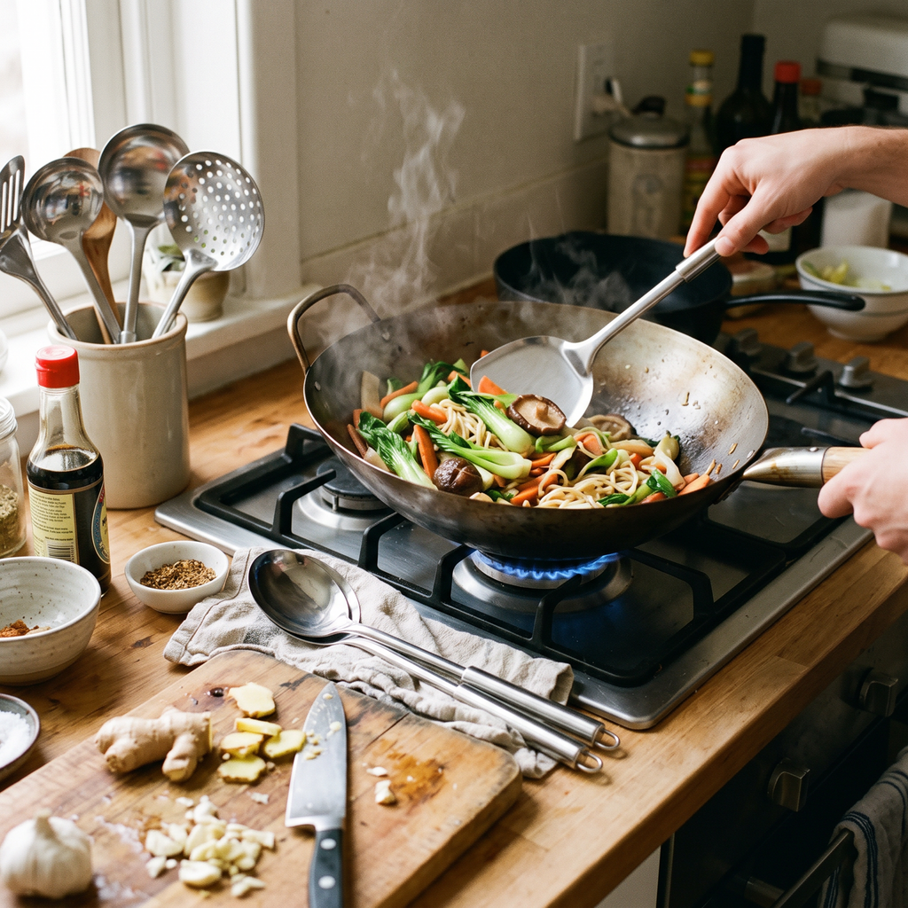 Wok Utensils lifestyle
