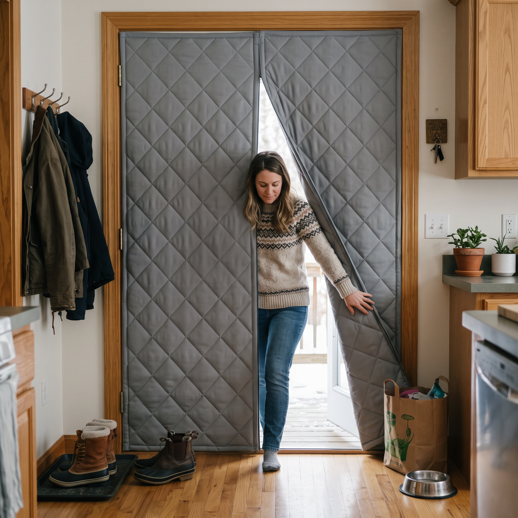 Magnetic Door Curtain lifestyle
