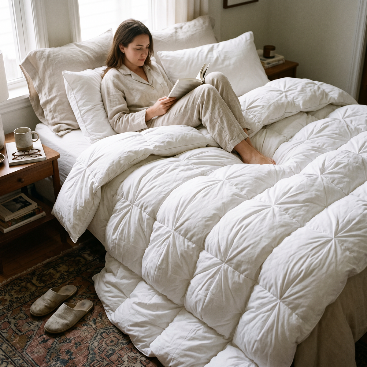 Goose Down Comforter lifestyle