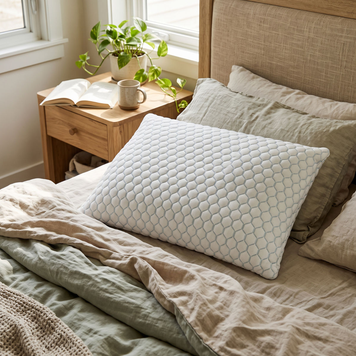 Cooling Shredded Pillow lifestyle