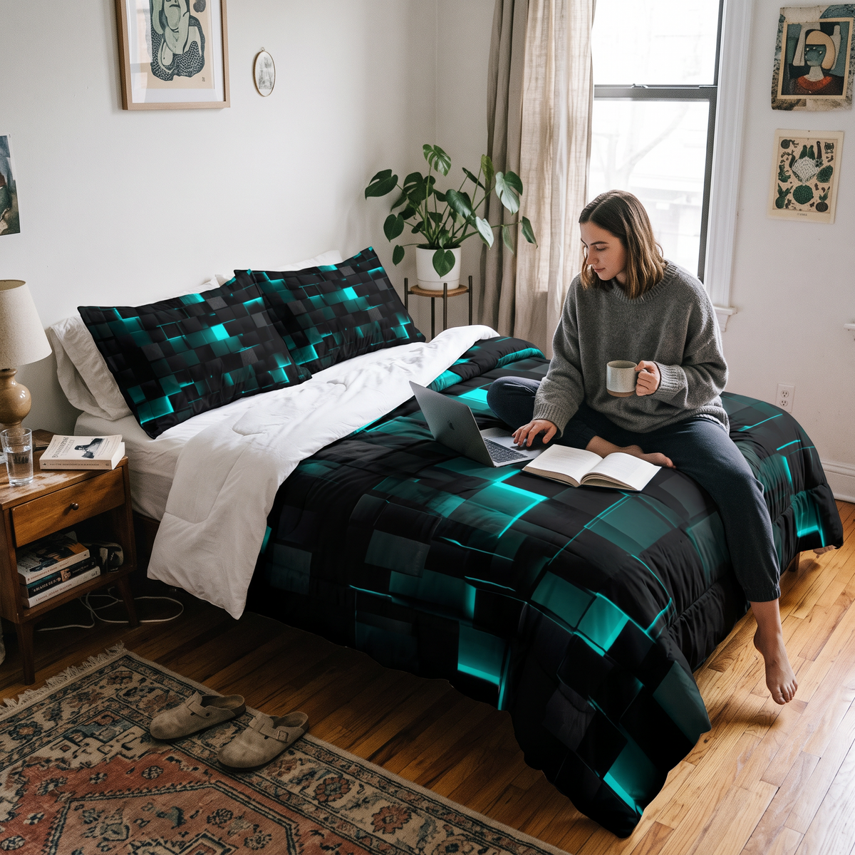 Geometric Bedding Set lifestyle