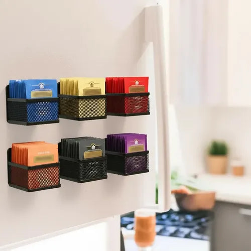 Magnetic Tea Bag Organizer