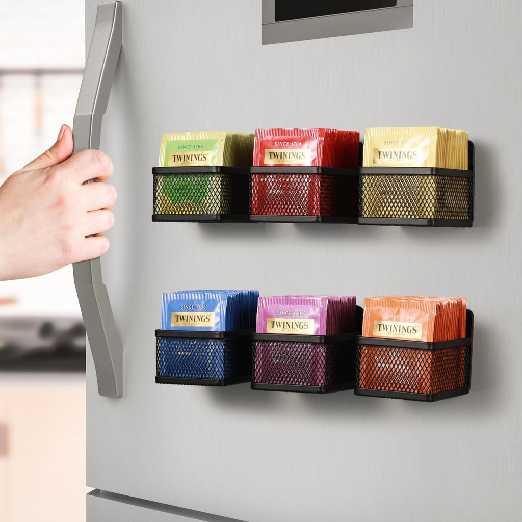 Magnetic Tea Bag Organizer