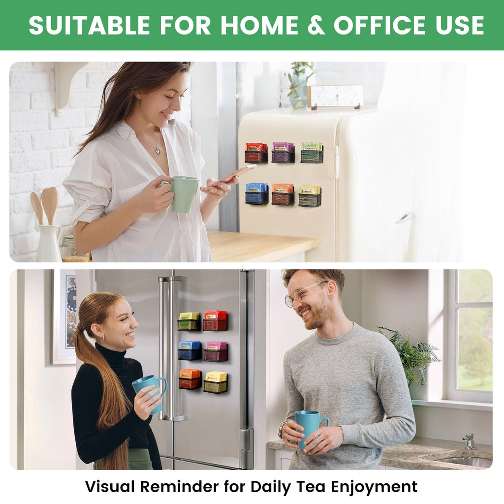 Magnetic Tea Bag Organizer