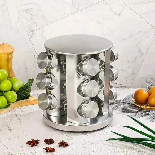 Rotating Spice Rack Organizer