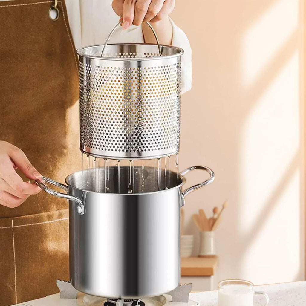 Stainless Steel Deep Fryer Pot