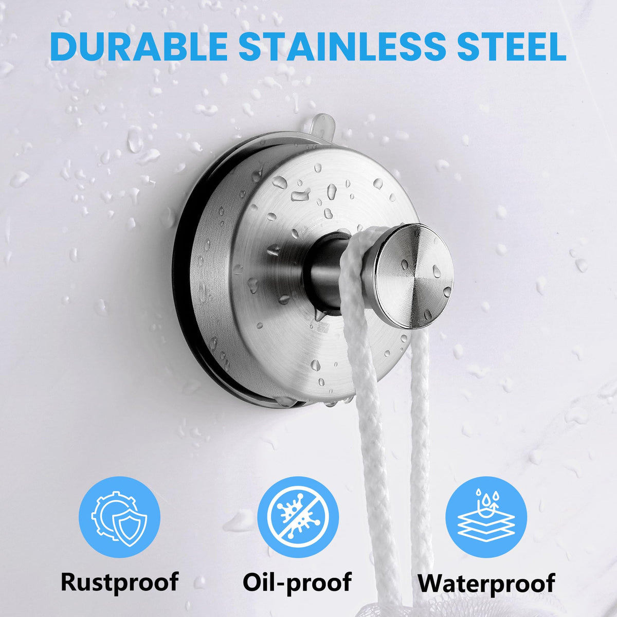 Suction Cup Hooks (2 pcs)